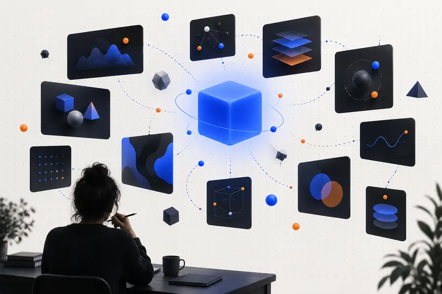 An early Base44 app concept represented as a broad product idea